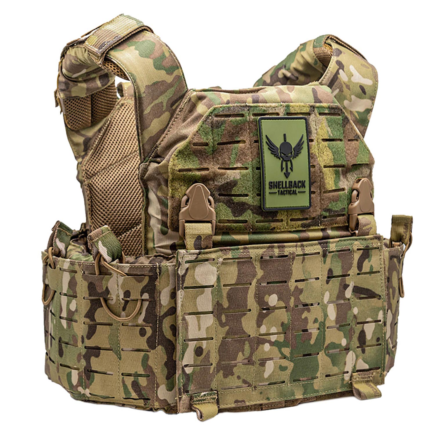 Shellback Rampage 2.0 Plate Carrier in MultiCam